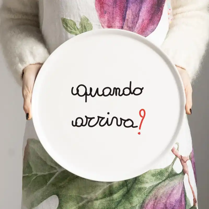 Simple Day Piatto Quando Arriva 31.5 cm Affare