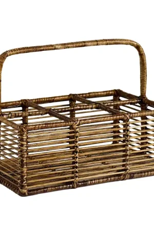 Simple Day Portabicchieri Rain in Rattan Solo Oggi