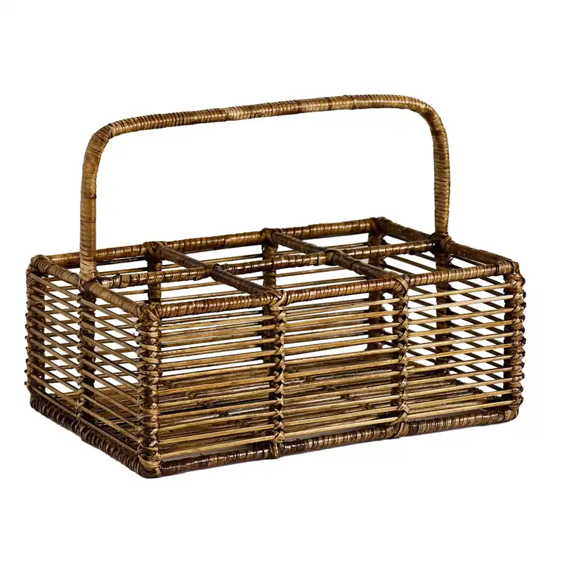Simple Day Portabicchieri Rain in Rattan Solo Oggi