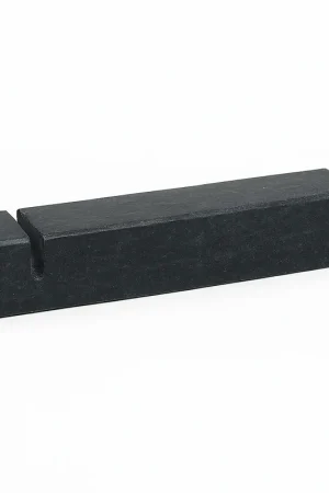 Non Perdere Le Gioie Poggia Posate in Marmo Nero con Taglio