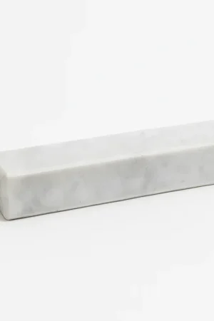 Le Gioie Poggia Posate in Marmo Bianco 8.5x2 cm Consegna Rapida