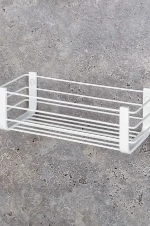 Soddisfatti O Rimborsati Colombo Design B96320bm Porta Oggetti rettangolare per doccia e vasca con ripiano bianco opaco