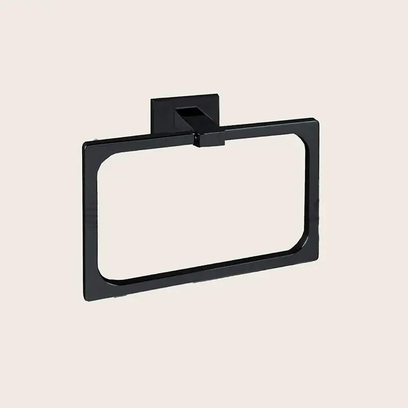 Scelto Dai Clienti Colombo Look Porta Asciugamani Ad Anello Nero Opaco B16310nm