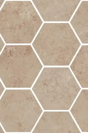 Consegna Rapida Pavimento rivestimento 300x345 mm esagonale Effetto Pietra In Gres Porcellanato Jura Stone Lucido Ceramica Sant Agostino Unionstone Maxi Class CSAMCJSK34