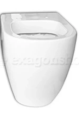 Scelto Dai Clienti Vaso wc filo parete a Pavimento in ceramica Bianco lucido 43177 Gessi Emporio