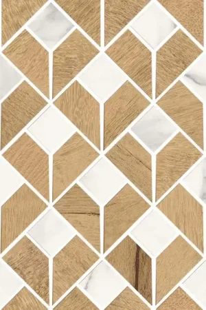 Compra Online Rivestimento Decoro 29x29 Cm Effetto Legno In Gres Porcellanato Natural Ceramica Sant Agostino Timewood Flip CSAFTWNA28