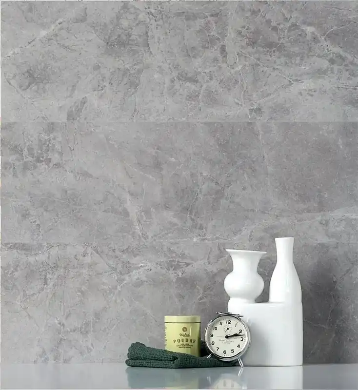 Pavimento Rivestimento 30x60 Cm Effetto Marmo Grigio Savoia Ceramica Sant Agostino Themar CSAGRSAO30 Occasione Imperdibile