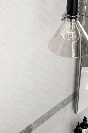 Super Prezzo Pavimento Rivestimento 73X296 mm Effetto Marmo Bianco Lasa Ceramica Sant Agostino Themar CSABILA730