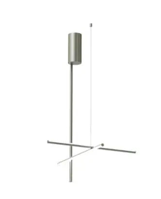 Offerta Speciale Flos Coordinates Ceiling 1 Lampada sospesa Argento Moon F1852033