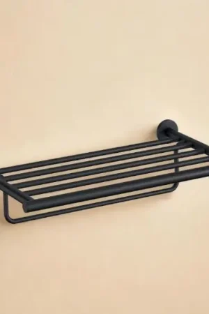 Cosmic Architect S+ Rack Portasciugamani 55x30 Nero Opaco 2353668 Professionale