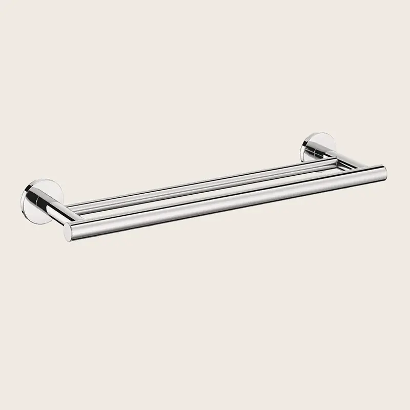 Cosmic Architect S+ portasciugamani 45,5 Cm Doppio a muro Cromo 2350161 Nuovo Arrivo
