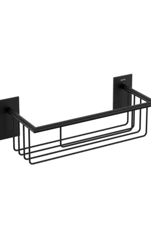 Acquista Ora Griglia portasapone vasca doccia 30,4x11,8x9,6 Cm Nero Satinato Cosmic Stick 2763649