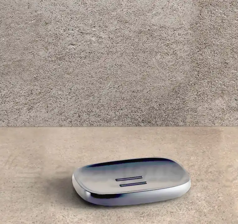 Colombo design Trenta B3040 Porta Sapone Da appoggio Cromo Promozione Esclusiva