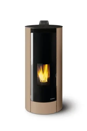 Stufa A Pellet Ecofire Ad Aria 8kw Con Struttura In Acciaio Caffellatte Palazzetti Melita 8 Ultime Pezzi
