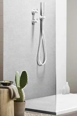 Agha Pixel Piatto Doccia 80x120 antiscivolo tagliabile in resina e gelcoat Bianco Ultime Pezzi