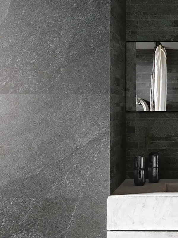 A Buon Prezzo Cerim Natural Stones Pavimento Rivestimento 60x120 Cm Rettificato 10mm Effetto Pietra In Gres Porcellanato Smaltato Coal