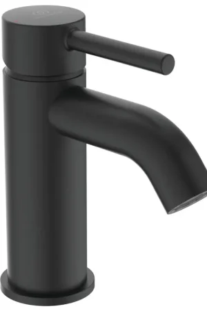 Ideal Standard Ceraline Miscelatore Lavabo Con Asta Salterello E Piletta Nero Opaco Bc193xg Di Tendenza