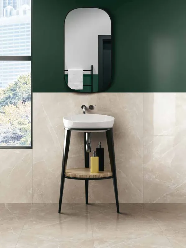 Cerim Elemental Stone Pavimento Rivestimento 60x120 Cm 10mm Effetto Pietra In Gres Porcellanato Smaltato White Dolomia Professionale