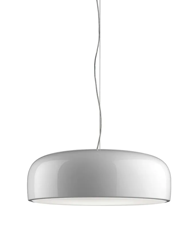 Flos Smithfield Suspension Pro Lampada led sospesa Bianco lucido F1367009 Promozione