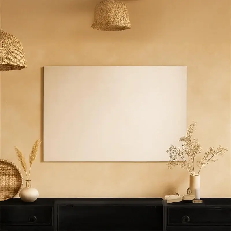 Affare Specchio 90x60 filo lucido con Telaio in pvc color alluminio