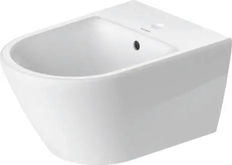 Vendita Finale Bidet Sospeso Monoforo Con Troppo Pieno In Ceramica Bianco D-Neo 229415 Duravit