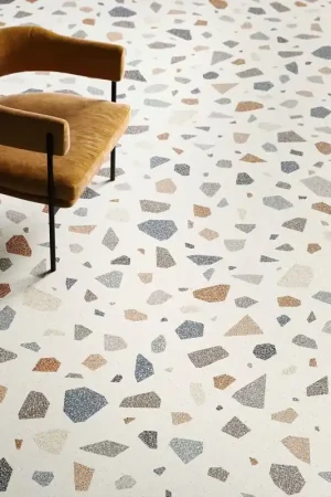 Bestseller Pavimento rivestimento 60x60 decoro Effetto graniglia Rettificato in Gres Porcellanato Palladian Light Lucido Newdeco CSANDPLL90 Ceramica Sant Agostino