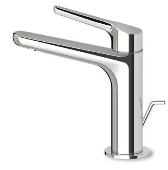 Offerta Del Giorno Zucchetti Medameda zmm710 Rubinetto lavabo monocomando con Scarico Cromo