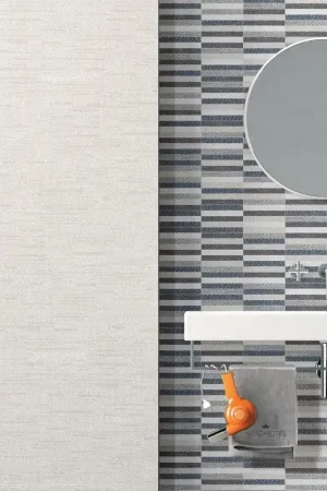 Bestseller Pavimento rivestimento 30x60 effetto tessuto in Gres Porcellanato Rettificato White Ceramica Sant Agostino Digitalart CSADIAWH30