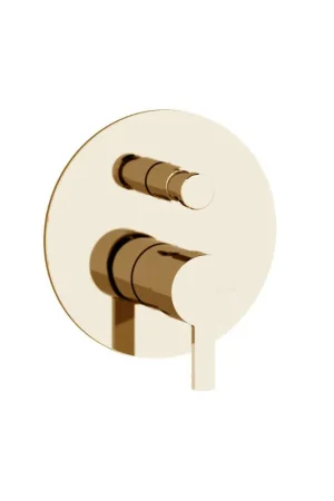Bellosta Parte Esterna Miscelatore doccia ad Incasso Con Deviatore a due uscite senza parte incasso oro Offerta Speciale