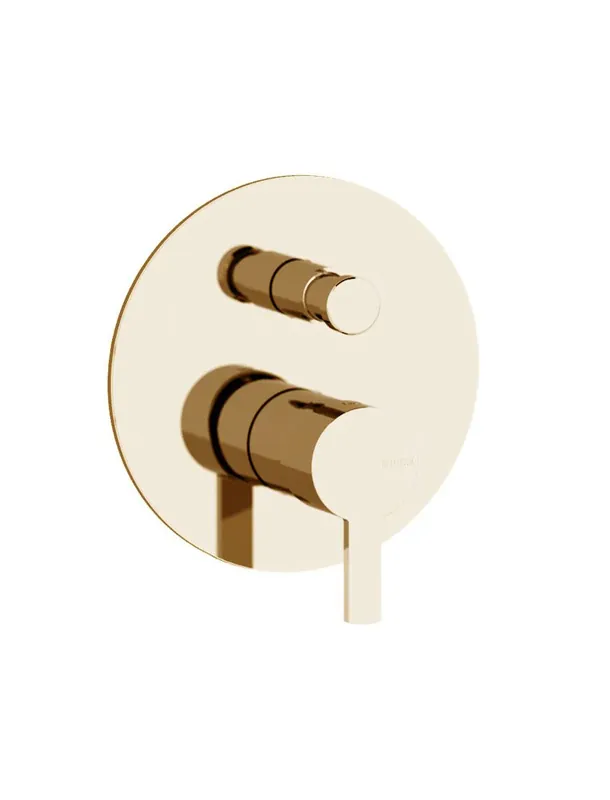 Bellosta Parte Esterna Miscelatore doccia ad Incasso Con Deviatore a due uscite senza parte incasso oro Offerta Speciale