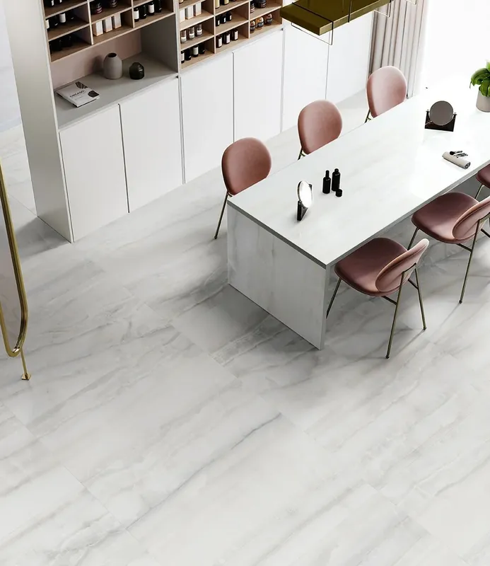 Novità Pavimento rivestimento 60x120 Effetto Marmo in Gres Porcellanato Rettificato Silver Ceramica Sant Agostino Ayoka 60120