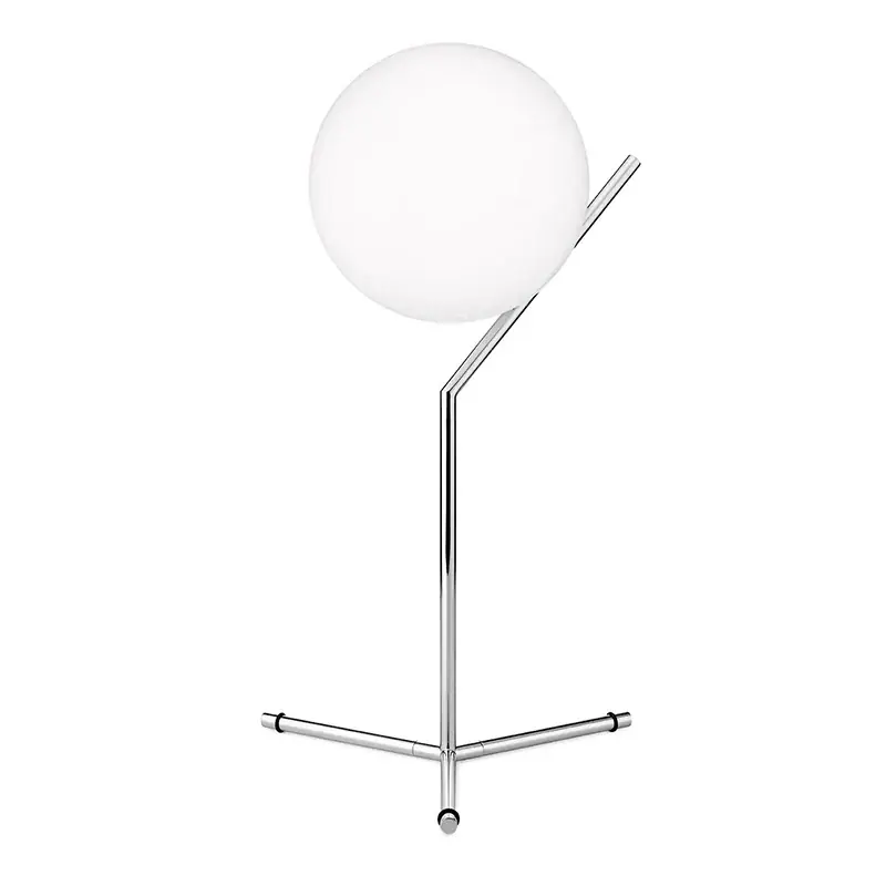 Ultime Pezzi Flos IC Lights Table 1 High Lampada da tavolo Cromo F3170057