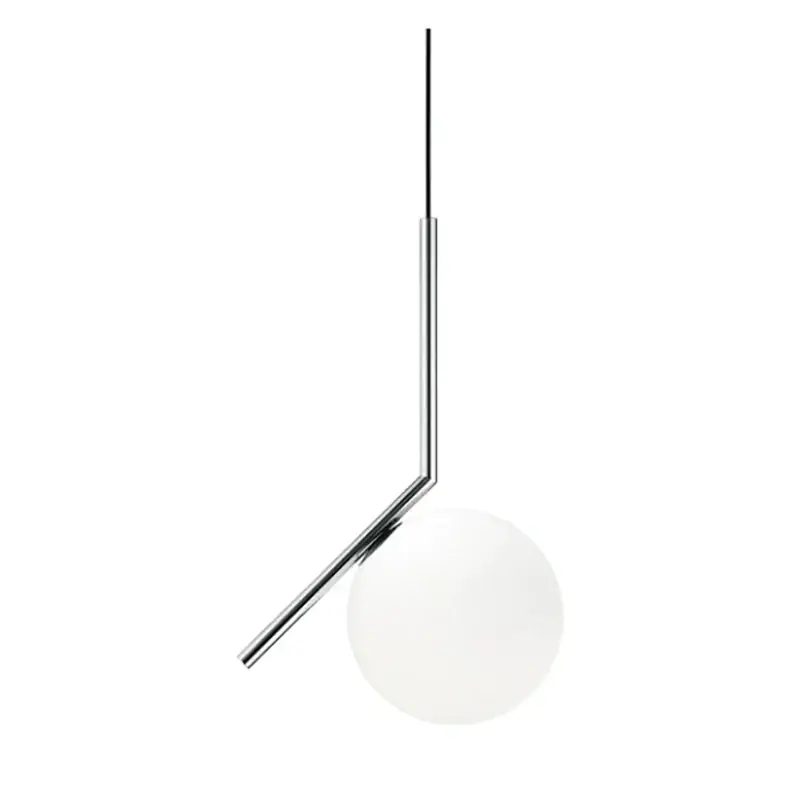 Flos IC Lights Suspension 1 Lampada A Sospensione Cromo F3175057 Offerta Del Giorno