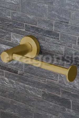 Subito Disponibile Colombo Plus Porta Rotolo senza coperchio Oro mat W49080OM