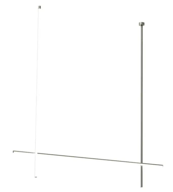 A Buon Prezzo Flos Coordinates Ceiling Long 2 CLIII Lampada a sospensione argent moon F1834033