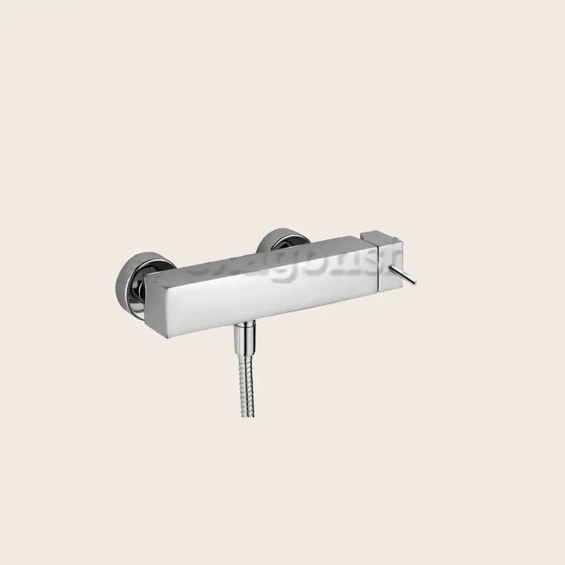 A Buon Prezzo Paffoni Level Lea168st Miscelatore Doccia Esterno Steel Looking Acciaio