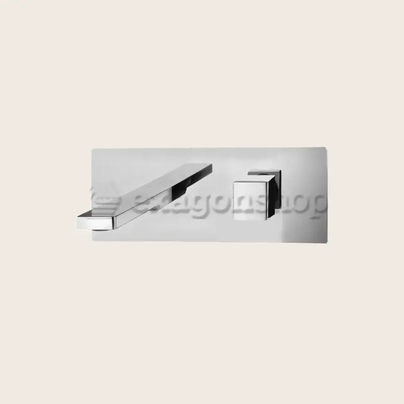 Compra Adesso Paffoni Level Miscelatore lavabo Incasso 2 Fori Piastra Rettangolare Cromo Lec105cr