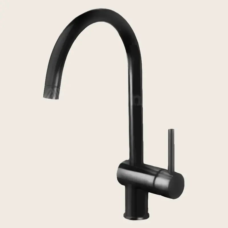 Ultimissimo Modello Paffoni Light LIG280NO Miscelatore Lavello Leva Stick Nero Opaco
