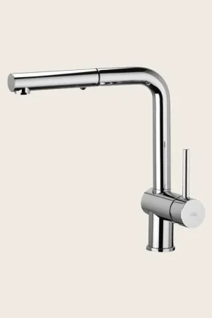 Compra Oggi Stesso Paffoni Light Lig285cr Miscelatore Lavello Doccetta Estraibile 2 Getti Cromo