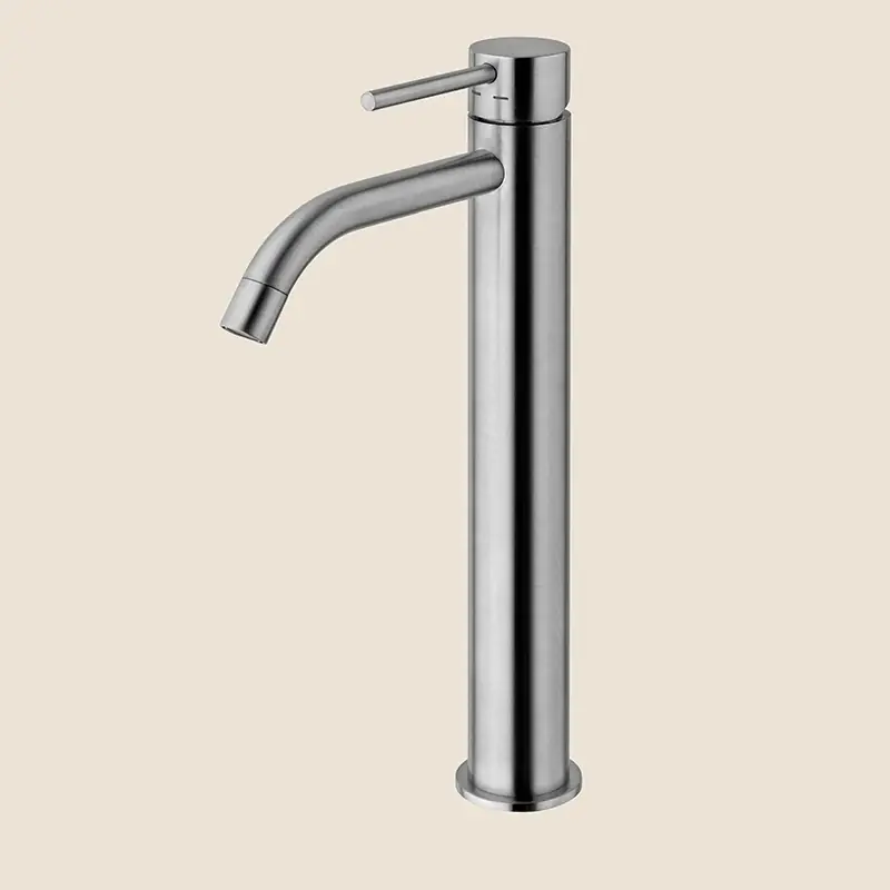 Compra Adesso Paffoni Light Lig085st Miscelatore Lavabo alto Prolungato Light Steel Acciaio