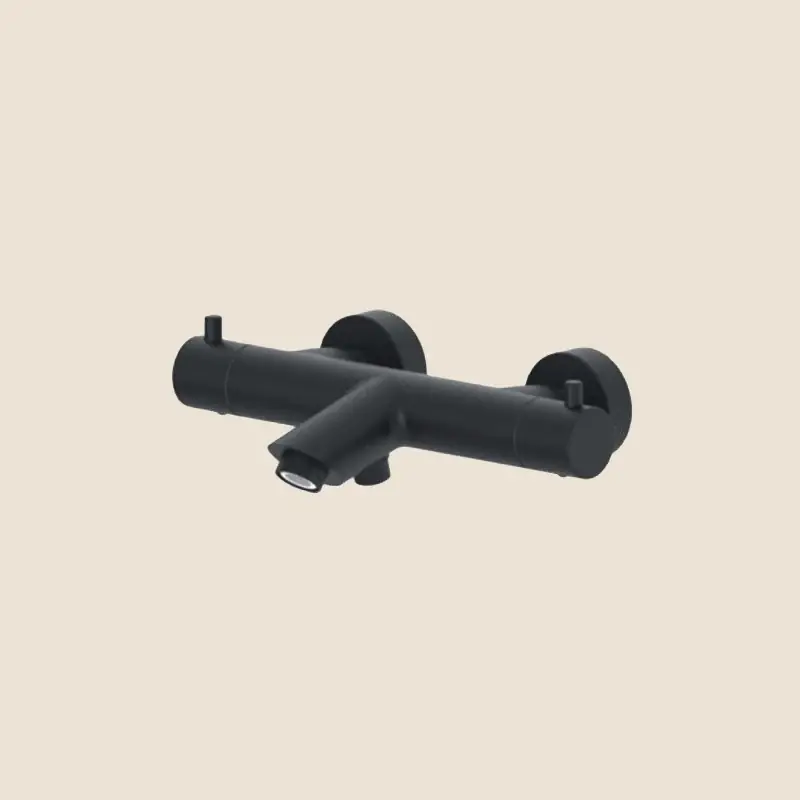 Bestseller Paffoni Light Liq022no Miscelatore vasca Termostatico In Metallo Nero Opaco