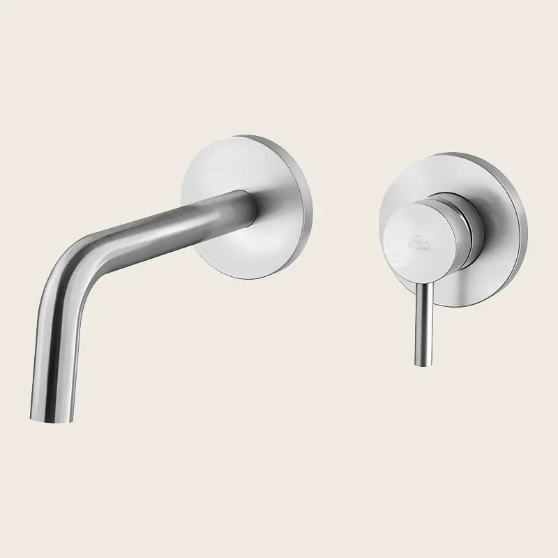Compra Oggi Stesso Paffoni Light Lig104st70 Miscelatore lavabo Incasso 2 Fori Steel Looking Acciaio