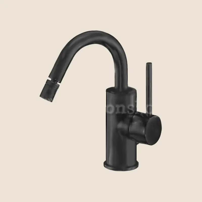 Paffoni Light Lig138no Miscelatore Bidet Senza Piletta Nero Opaco Occasione