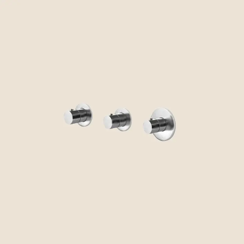 Consegna Rapida Paffoni Modular Box Mde018st Set doccia Termostatico Senza Parte Incasso Acciaio