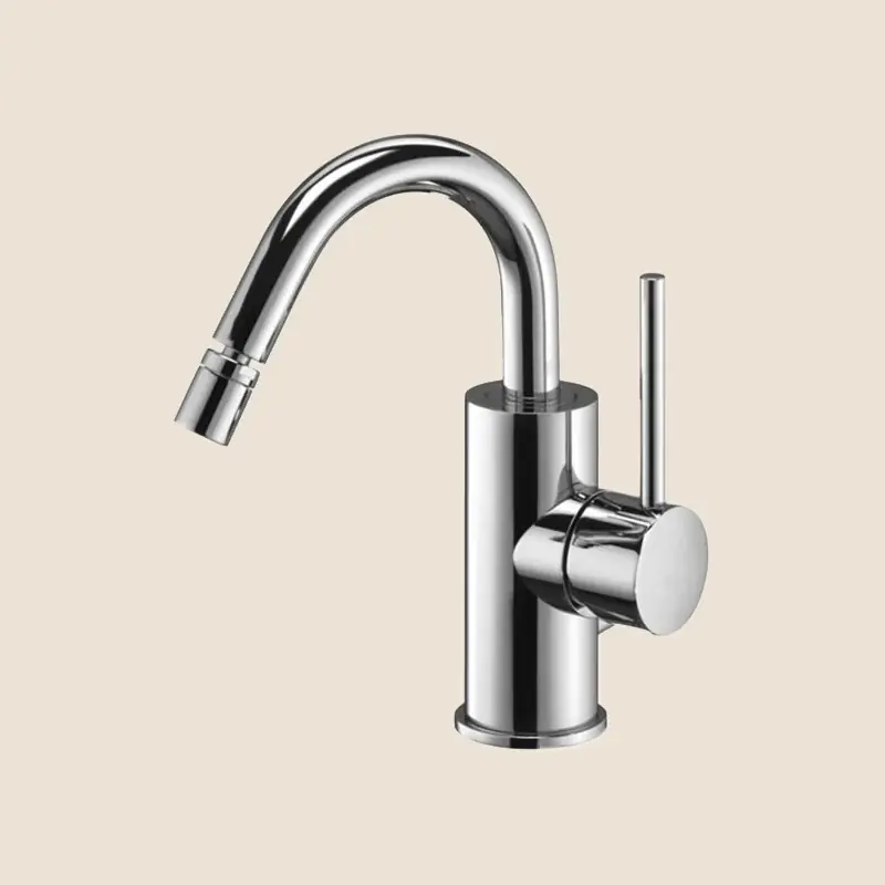 Paffoni Light Lig137 Miscelatore Bidet Con Sistema Di Scarico Cromo Nuova Collezione