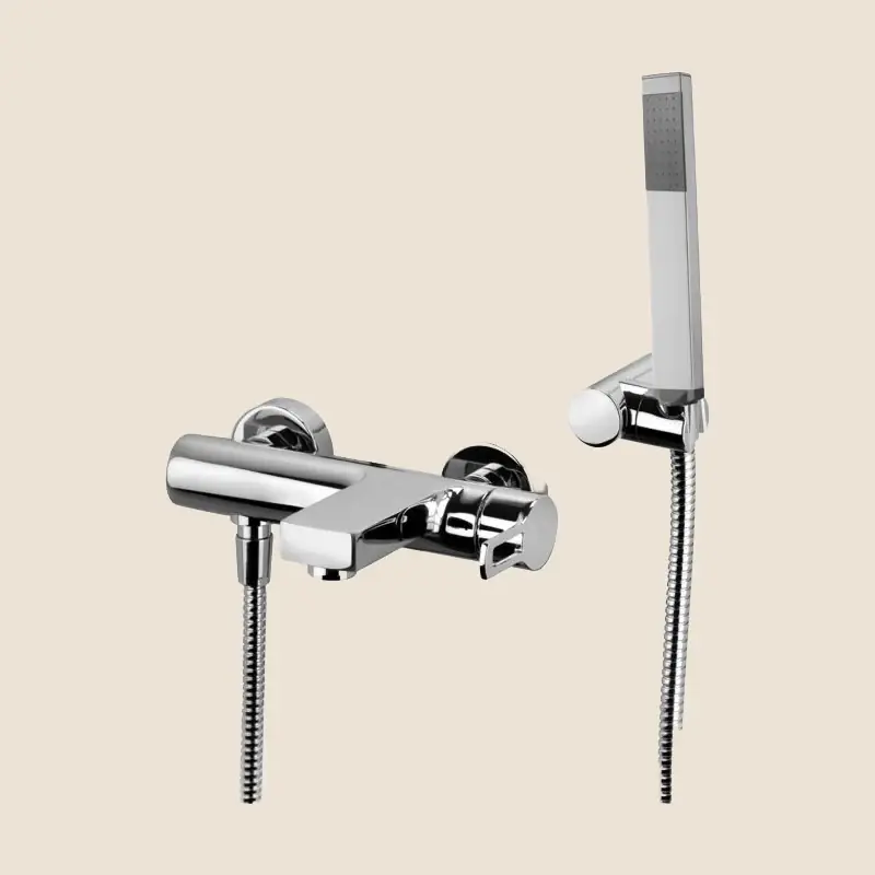 Paffoni Ringo Rin026 Miscelatore vasca Esterno Con Set Doccetta Cromo Ultima Occasione