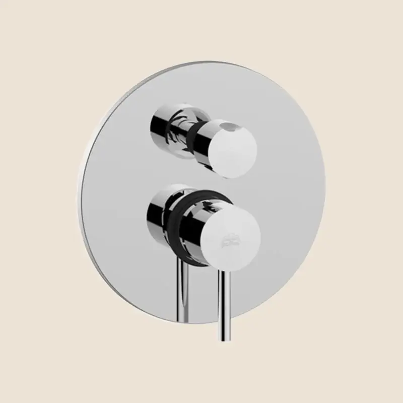 Paffoni Stick Sk018 Miscelatore doccia Incasso 2 Uscite 1 posizione combinata cromo Promozione Esclusiva