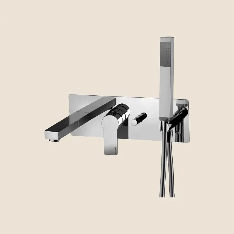 Paffoni Tango Ta001cr Miscelatore Vasca Incasso Con Deviatore Bocca E Set Doccia Cromo Nuovo Arrivo