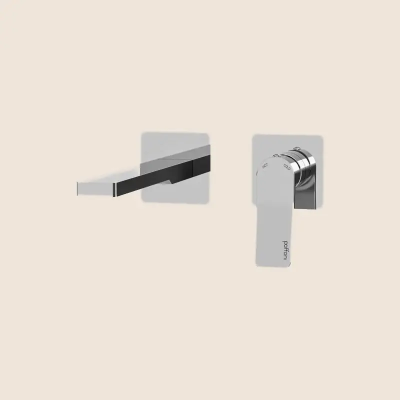 Ultimissimo Modello Paffoni Tilt Ti106cr70 Miscelatore lavabo Incasso 2 Fori Bocca 24 cm Cromo