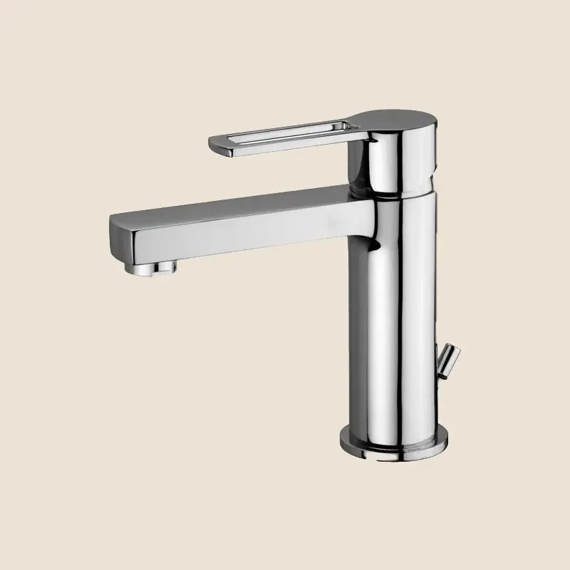 Acquista Ora Paffoni Ringo RIN071KCR Miscelatore Lavabo Con Scarico Clic Clak Cromo